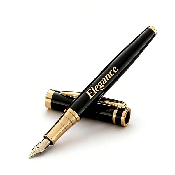 Logo Fine Nib Metal Business Fountain Pen