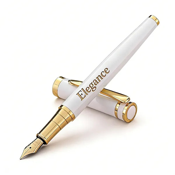 Logo Fine Nib Metal Business Fountain Pen