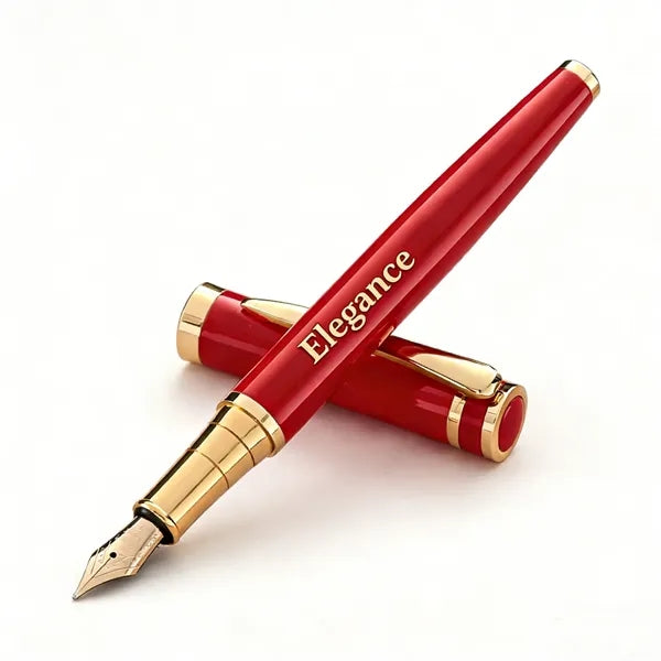 Logo Fine Nib Metal Business Fountain Pen