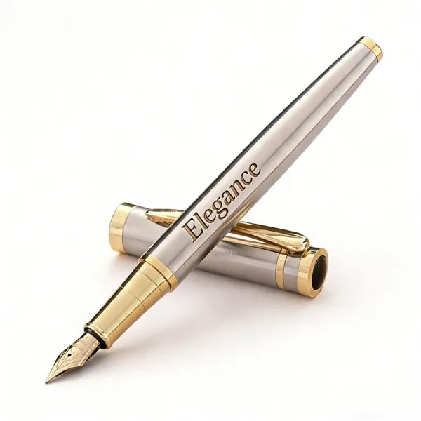 Logo Fine Nib Metal Business Fountain Pen