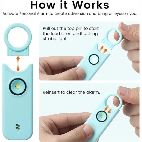 Personal Safety Alarm Keychain