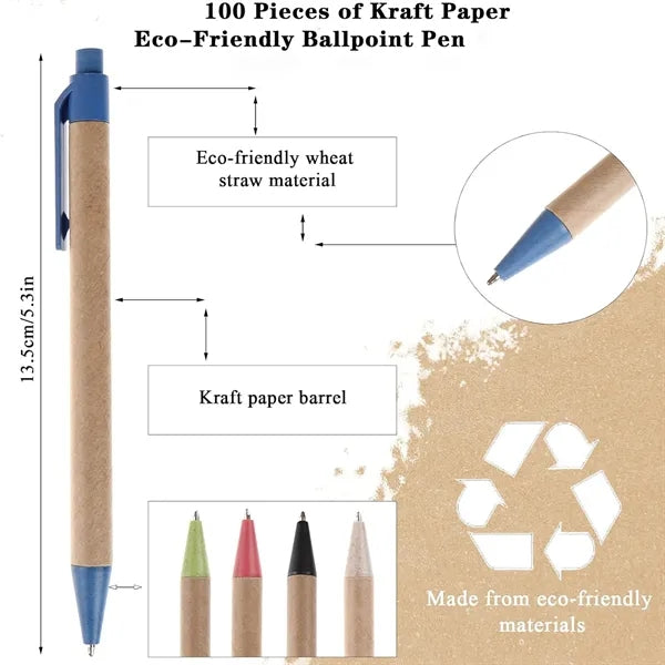 Wheat Straw Ballpoint Pen