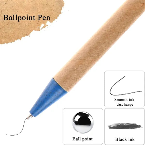Wheat Straw Ballpoint Pen