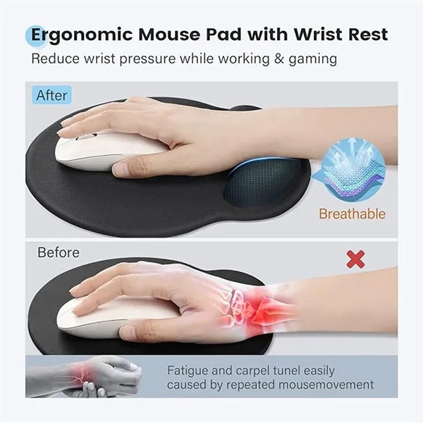 Mousepad with Wrist Rest