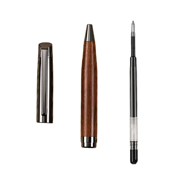 Twist Action Wood Pen Metal Trim Executive Gift