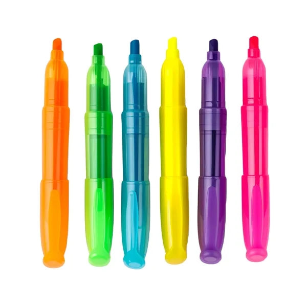 Chisel Tip Highlighter Fluorescent Color School Office