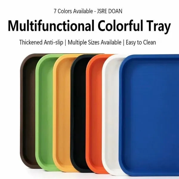 Simple Rectangular Multi-Color Tray