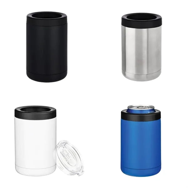 2-in-1 Stainless Steel Insulated Can Holder and Tumbler