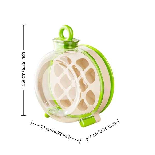 Ice Cube Maker Rotary Leakproof Portable Bottle