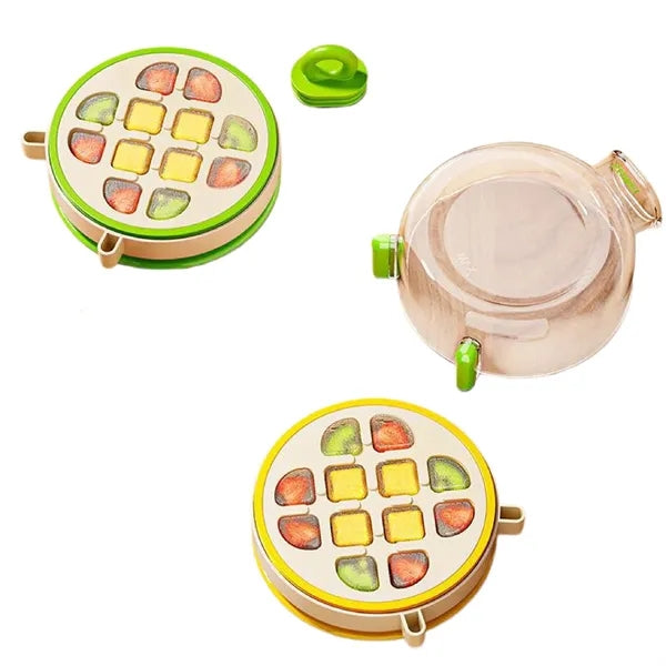 Ice Cube Maker Rotary Leakproof Portable Bottle