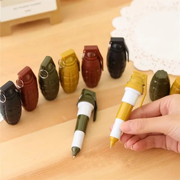 Tactical Grenade Style Ballpoint Pen