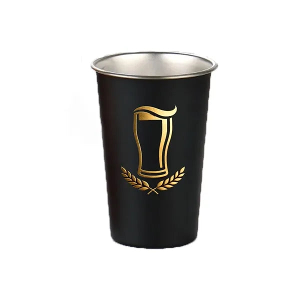 Logo 304 Stainless Steel Beer Mug