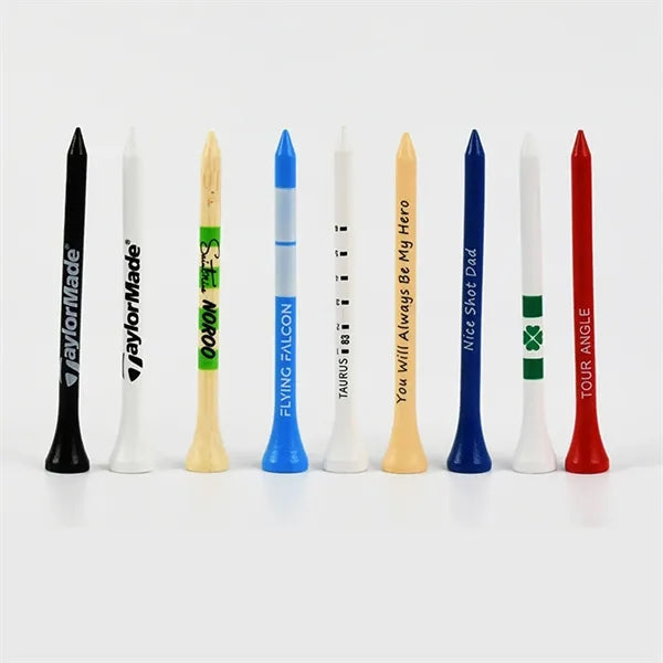 100% Natural Hardwood Golf Tees