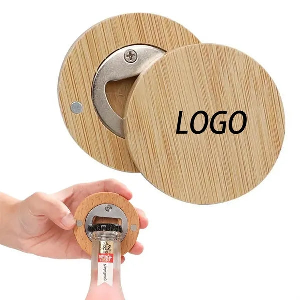Round Magnetic Bottle Opener