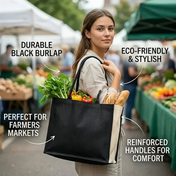 Jute Tote Bag