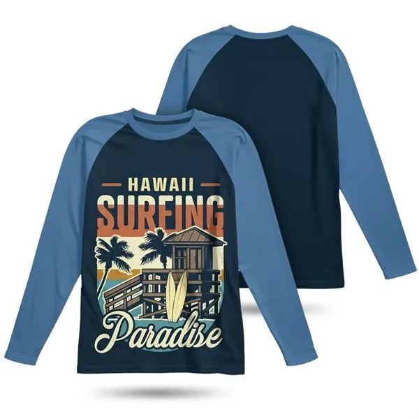 Unisex Sunproof Long Sleeve Fishing T Shirt 200GSM