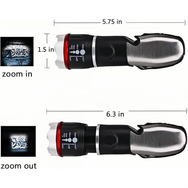 Multi Tool LED Emergency Flashlight