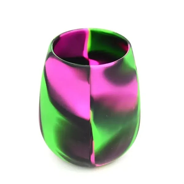 12oz Egg-shaped Silicone Camouflage Cup