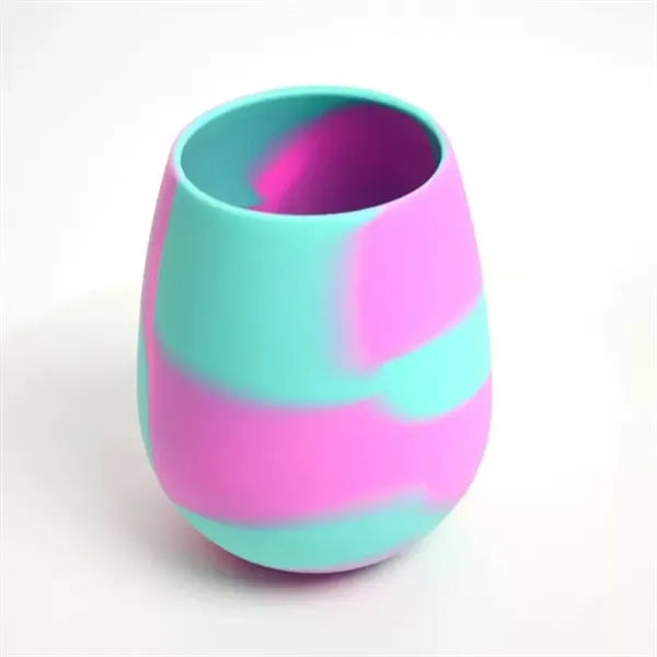 12oz Egg-shaped Silicone Camouflage Cup