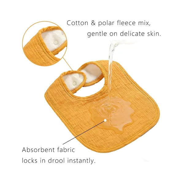 Absorbent Baby Drool Bib