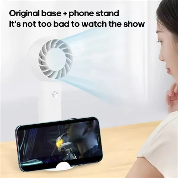 Electric Handheld Fan portable With USB rechargeable Battery