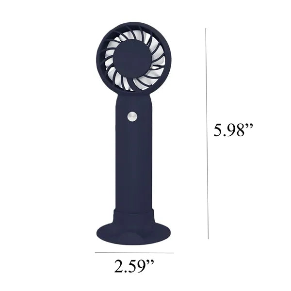 Electric Handheld Fan portable With USB rechargeable Battery
