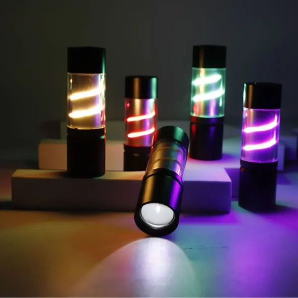 Outdoor Mini Colorful LED Strip Flashlight