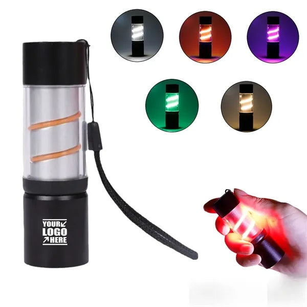 Outdoor Mini Colorful LED Strip Flashlight