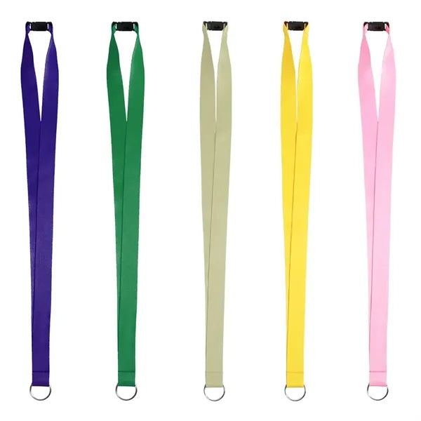 3/4" Custom Sublimated Lanyard With Safety Breakaway