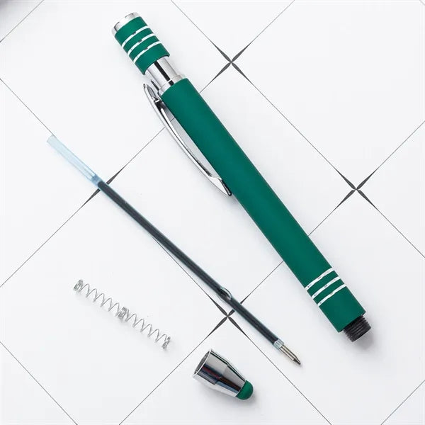 Spin Top Pen With Stylus