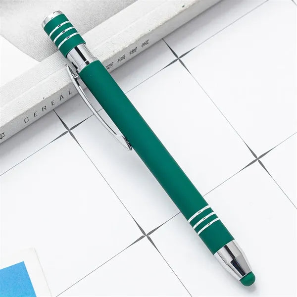Spin Top Pen With Stylus