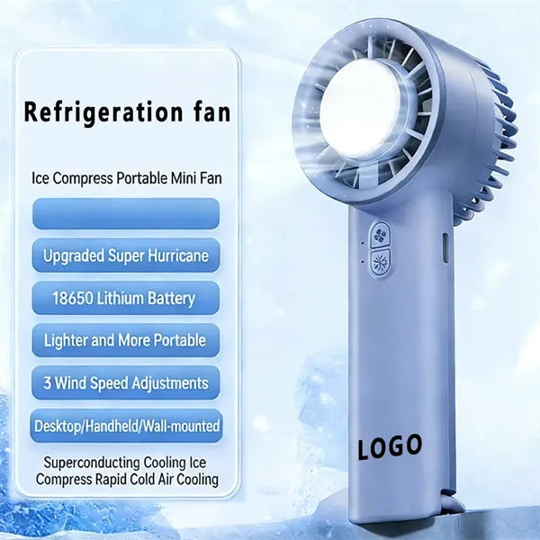 Mini portable fan Semiconductor cooling Handheld
