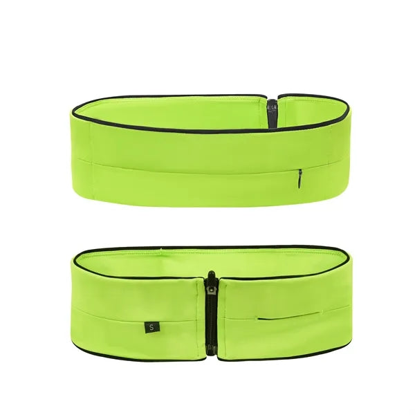 Slim Zipper Running Belt Fanny Pack For Fitness