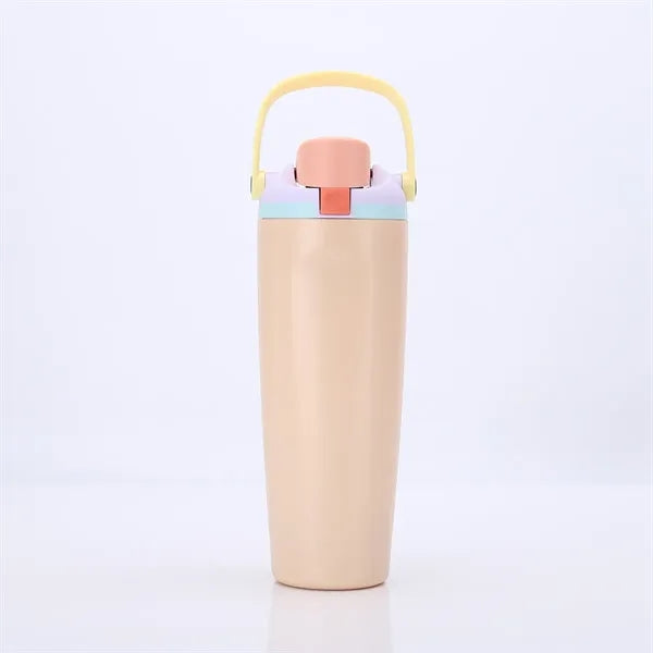 30oz Stainless Steel Freesip Water Bottle with Handle