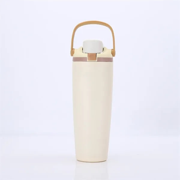 30oz Stainless Steel Freesip Water Bottle with Handle