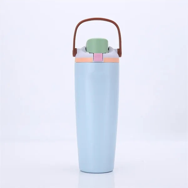 30oz Stainless Steel Freesip Water Bottle with Handle