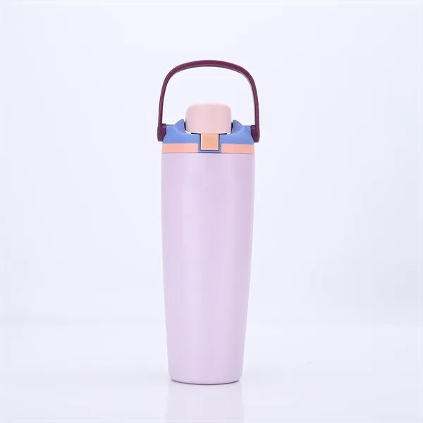 30oz Stainless Steel Freesip Water Bottle with Handle