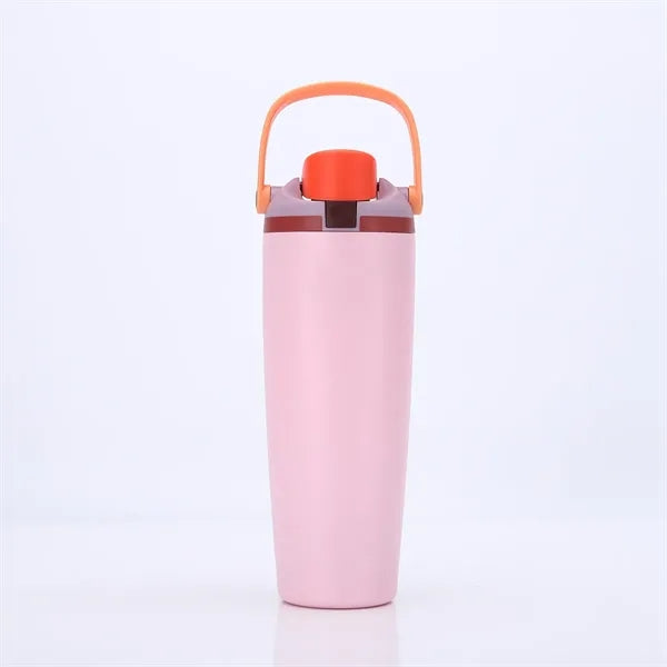 30oz Stainless Steel Freesip Water Bottle with Handle