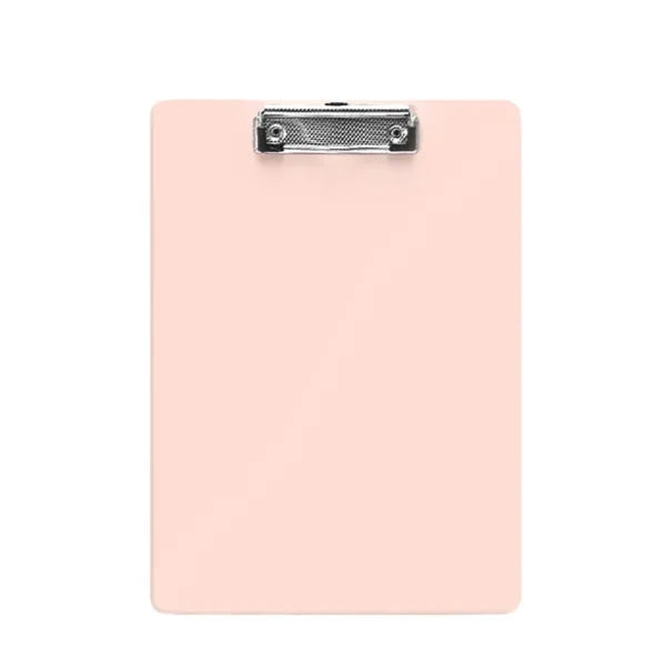 A4 Letter Size Plastic Clipboard Slim Profile Custom Logo