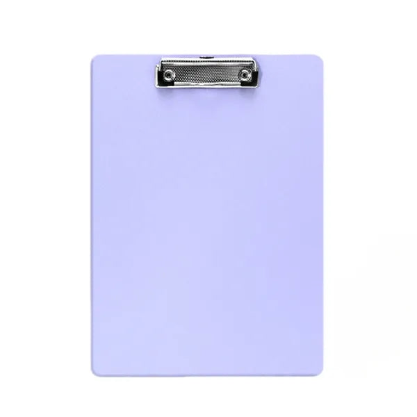 A4 Letter Size Plastic Clipboard Slim Profile Custom Logo