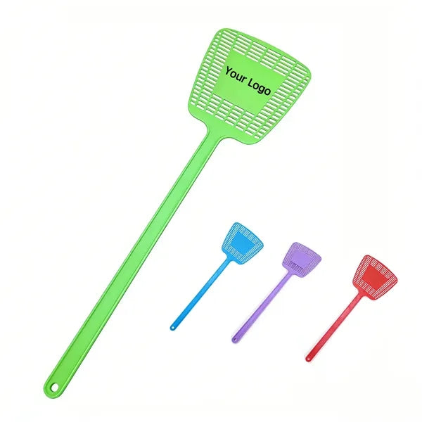 Long Handle Plastic Fly Swatter