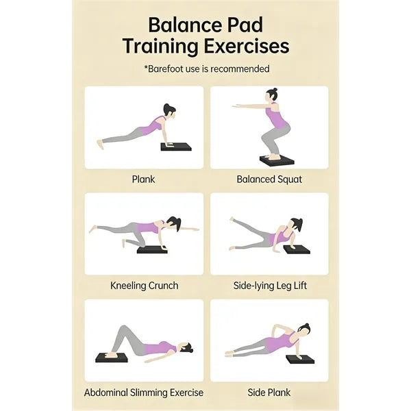 TPE Yoga Balance Pad