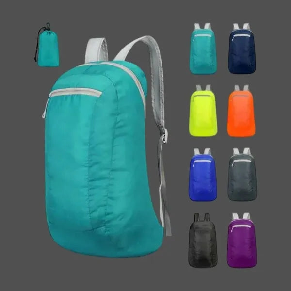 210D Muti-colored Foldable Sport Backpack