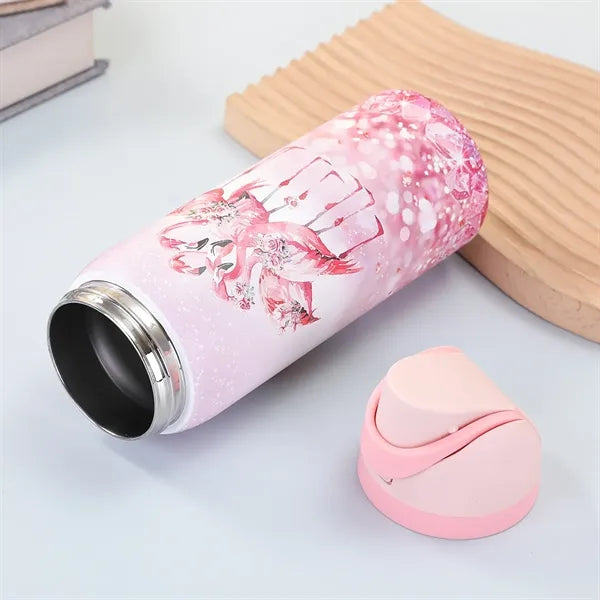 32oz Full Printing Stainless Steel Freesip Water Bottle