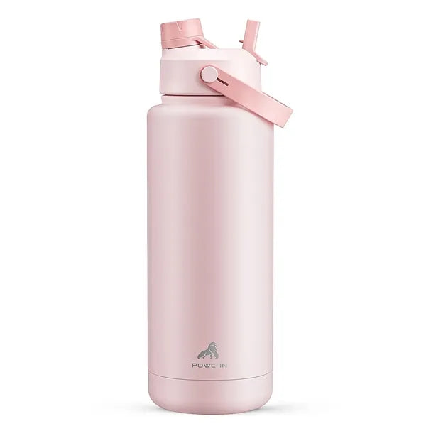 12oz Stainless Steel Straw Tumbler with Logo
