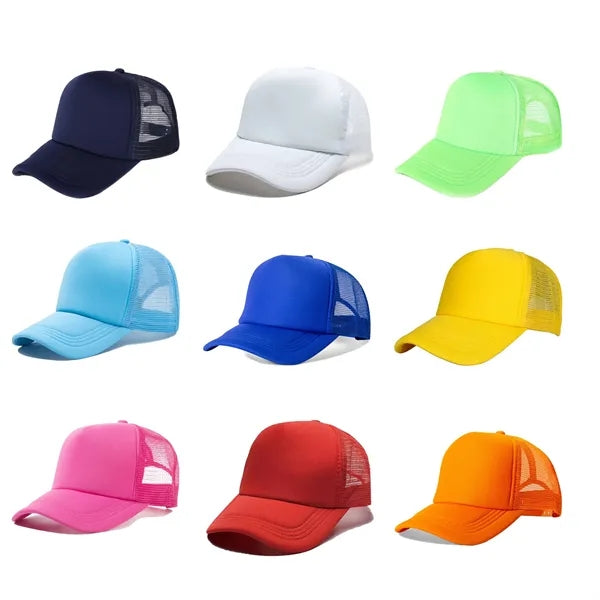 Polyester Mesh Trucker Hat for Men and Women