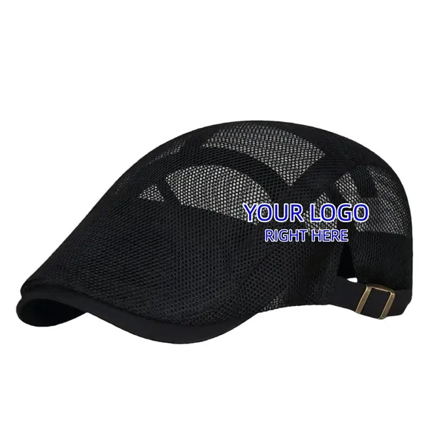 Retro Mesh Summer Beret Cap for Fashion Forward Brand