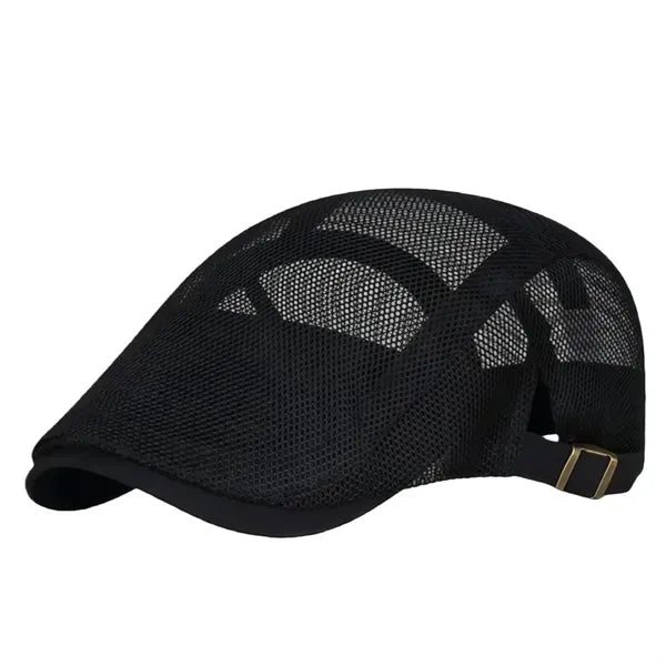 Retro Mesh Summer Beret Cap for Fashion Forward Brand