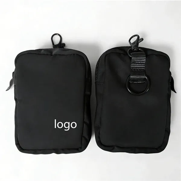 290T Nylon Padded Square Pouch for Commute & Travel