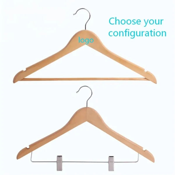 Heavy Duty Wood Suit Hangers